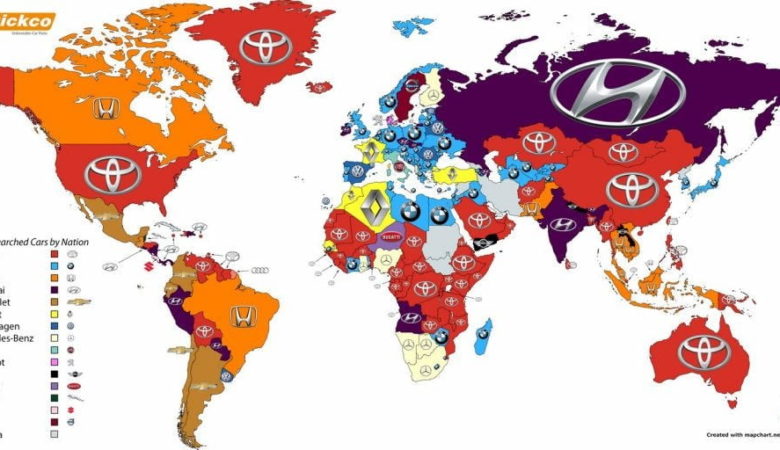 Araba Markalarının Ait Olduğu Ülkeler
